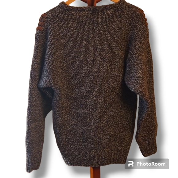 Arctic Fox Virgin Gray Wool Sweater - Picture 5 of 7